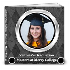 Victoria s Mercy Graduation MS in Speech - 8x8 Photo Book (20 pages)