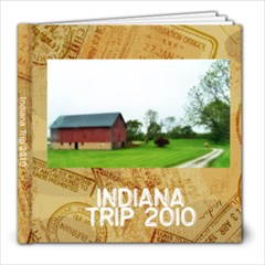 Indiana Book - 8x8 Photo Book (30 pages)