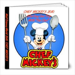 chef mickey - 8x8 Photo Book (20 pages)