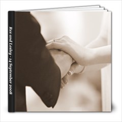Photobook of the wedding ceremony - 8x8 Photo Book (30 pages)