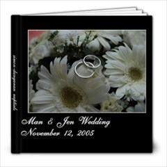 man&jen wed - 8x8 Photo Book (20 pages)