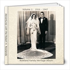 Rowland Heritage Book - 8x8 Photo Book (39 pages)