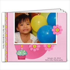 3rd bday party - 9x7 Photo Book (20 pages)