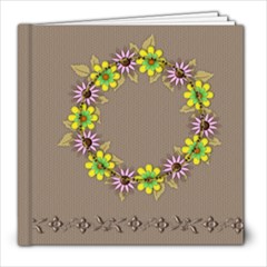 flower faith 8x8 - 8x8 Photo Book (20 pages)