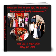 wedding #2 - 8x8 Photo Book (20 pages)
