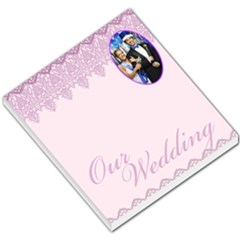 Purple Patterned Wedding - Small Memo Pads