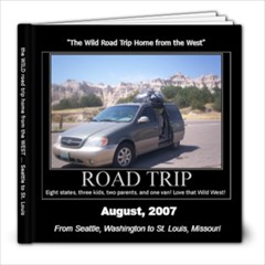 Road Trip!! - 8x8 Photo Book (39 pages)