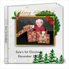Sela s 1st Christmas - 8x8 Photo Book (20 pages)