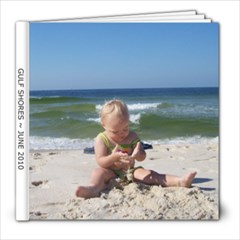 LILY BEACH BOOK - 8x8 Photo Book (20 pages)