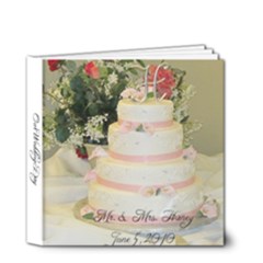 Mini Wedding Album - 4x4 Deluxe Photo Book (20 pages)