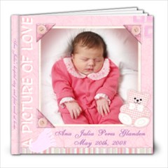 Baby s  first month n hospital stay book - 8x8 Photo Book (20 pages)