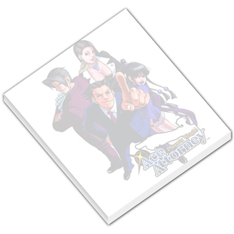 Ace Attorney Memo Pad By Wes