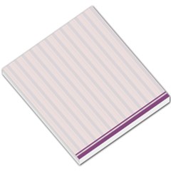 Purple Line Background - Small Memo Pads