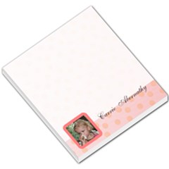pink theme memo pad - Small Memo Pads