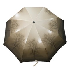 Foggy Tree Umbrella - Folding Umbrella