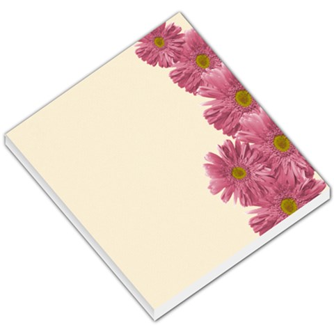 Memo Pad, Pink Daisies By Mikki