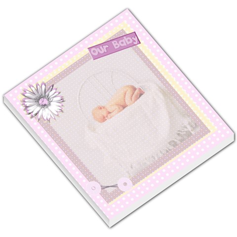 Our Baby Memo Pad By Danielle Christiansen