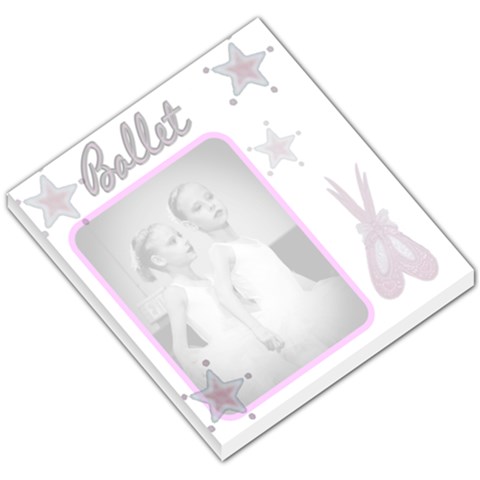 Ballet Dancer Memo Pad By Danielle Christiansen