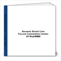 sesame street book - 8x8 Photo Book (20 pages)