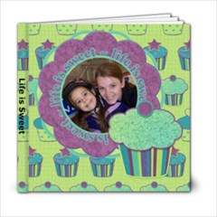 The Amazing Cupcake Birthday Book - 6x6 Photo Book (20 pages)