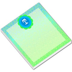 Turquoise Green T Monogram Memo - Small Memo Pads