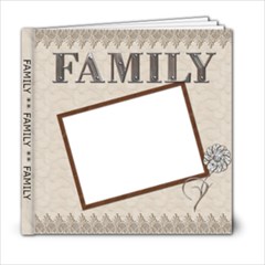6x6 Family Photo Book - 6x6 Photo Book (20 pages)