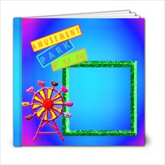 amusement park 6x6 template - 6x6 Photo Book (20 pages)