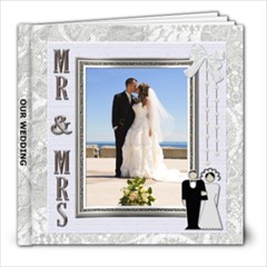 Our Wedding 8x8 Photo Book - 8x8 Photo Book (20 pages)
