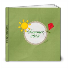 Summer 2023- 6x6 TEMPLATE - 6x6 Photo Book (20 pages)