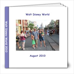 Walt Disney World - 8x8 Photo Book (39 pages)