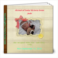 BABY VICTORIA - 8x8 Photo Book (20 pages)