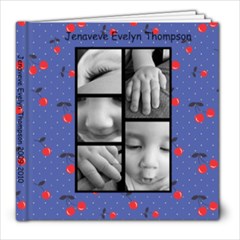 Jenaveve 1st Year photo book - 8x8 Photo Book (39 pages)