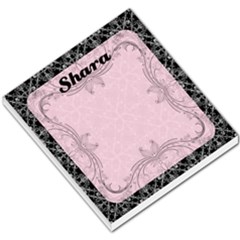 Pink Damask Memo Pad - Small Memo Pads