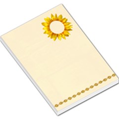 Sunflower Large Memo Pad - Large Memo Pads