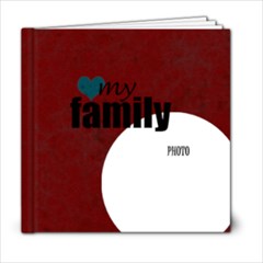 Love My Family 6X6 - 6x6 Photo Book (20 pages)