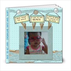 a day at the beach - 6x6 Photo Book (20 pages)