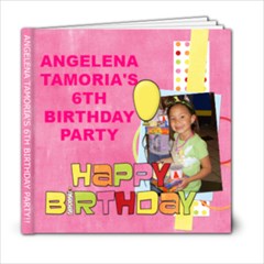 Birthday Girl - 6x6 Photo Book (20 pages)