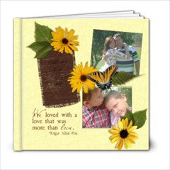 6x6 Secret Garden Album - 6x6 Photo Book (20 pages)