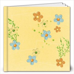 12x12 Shower/Garden/Butterfly Album - 12x12 Photo Book (20 pages)