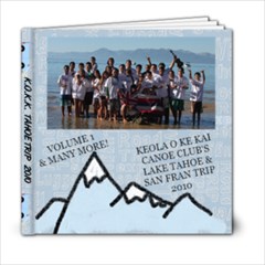 tahoe Road Trip - 6x6 Photo Book (20 pages)