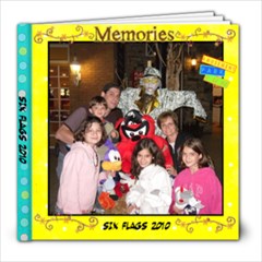 Six Flags 2010 - 8x8 Photo Book (20 pages)
