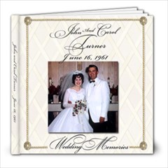 mom and dad wedding - 8x8 Photo Book (20 pages)