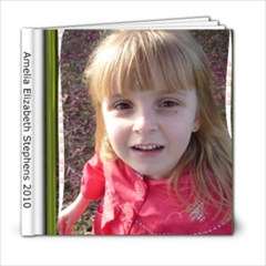 Amelia 2010 - 6x6 Photo Book (20 pages)