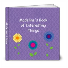 Madeline s Book of Interesting Things - 6x6 Photo Book (20 pages)
