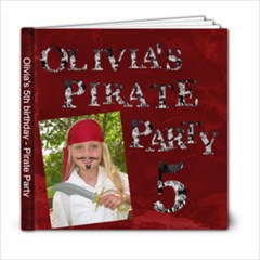 Pirate Party - 6x6 Photo Book (20 pages)