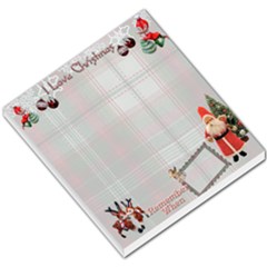 I Love Christmas Remember when old fashioned santa memo pad - Small Memo Pads
