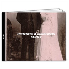 INSTENESS AND GUNDERSON FAMILY - 9x7 Photo Book (20 pages)