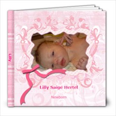 Lilly newborn - 8x8 Photo Book (20 pages)