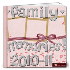 All Year Round FAMILY/LOVE ALBUM - 12x12 Photo Book (40 pages)