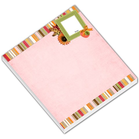 Fall Doll Memo Pad 2 By Sheena